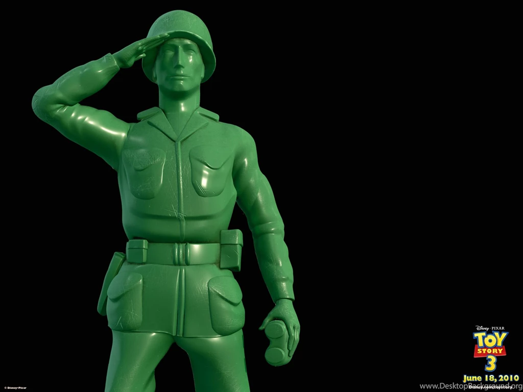 Sarge Green Army Man From Toy Story Desktop Wallpapers