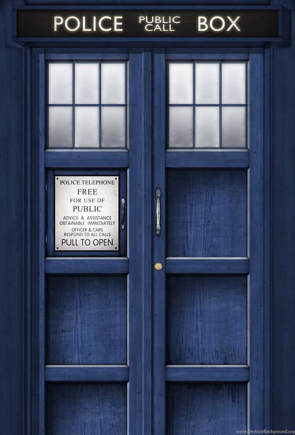 The Tardis iPhone HD Wallpapers