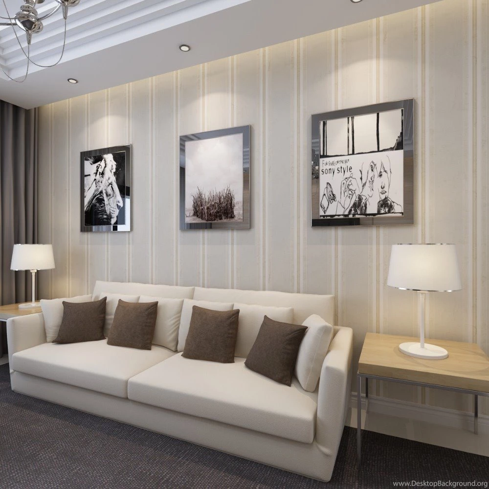 Aliexpress.com : Buy Striped Apartment Wallpapers Modern TV ...