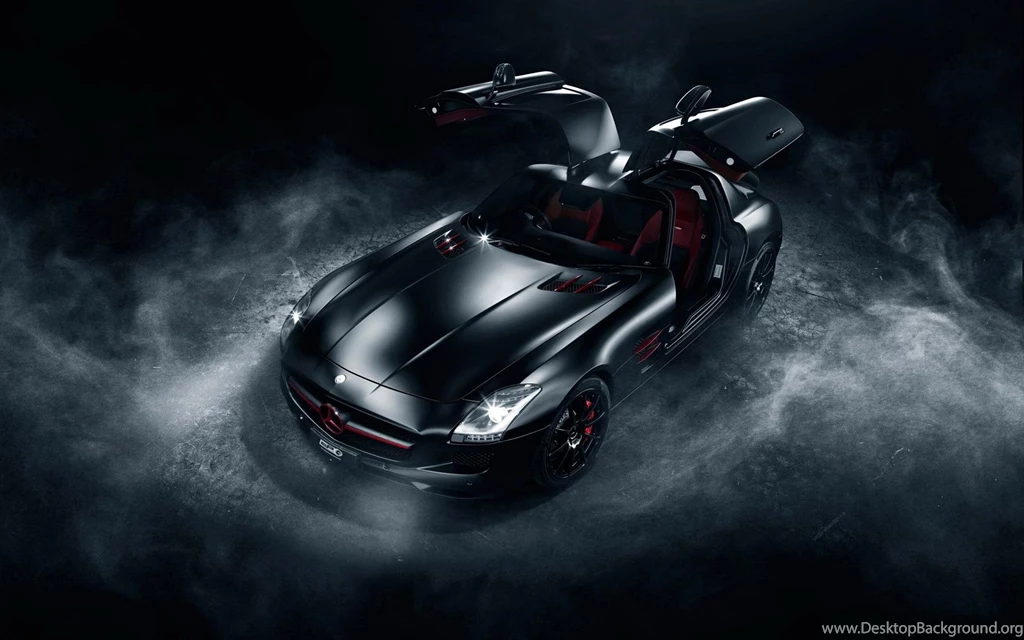 Mercedes SLS AMG Blackbird : Desktop And Mobile Wallpapers : Wallippo