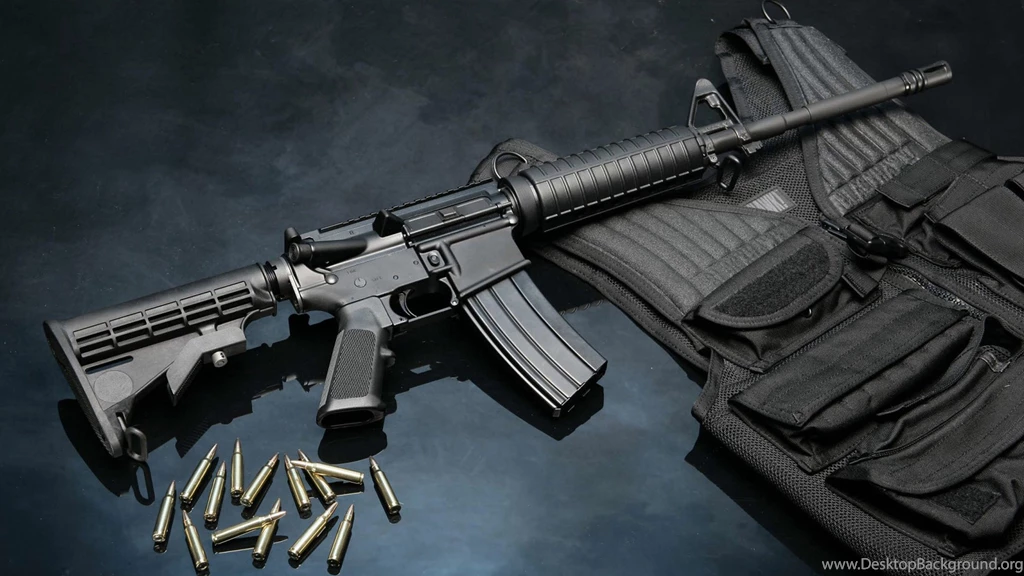 AR 15 Rifle Wallpapers 08, HD Wallpapers Downloads