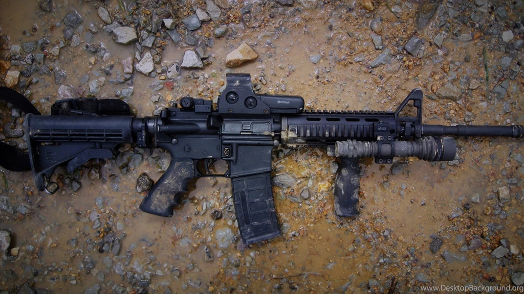 AR 15 Rifle Wallpapers 02, HD Wallpapers Downloads