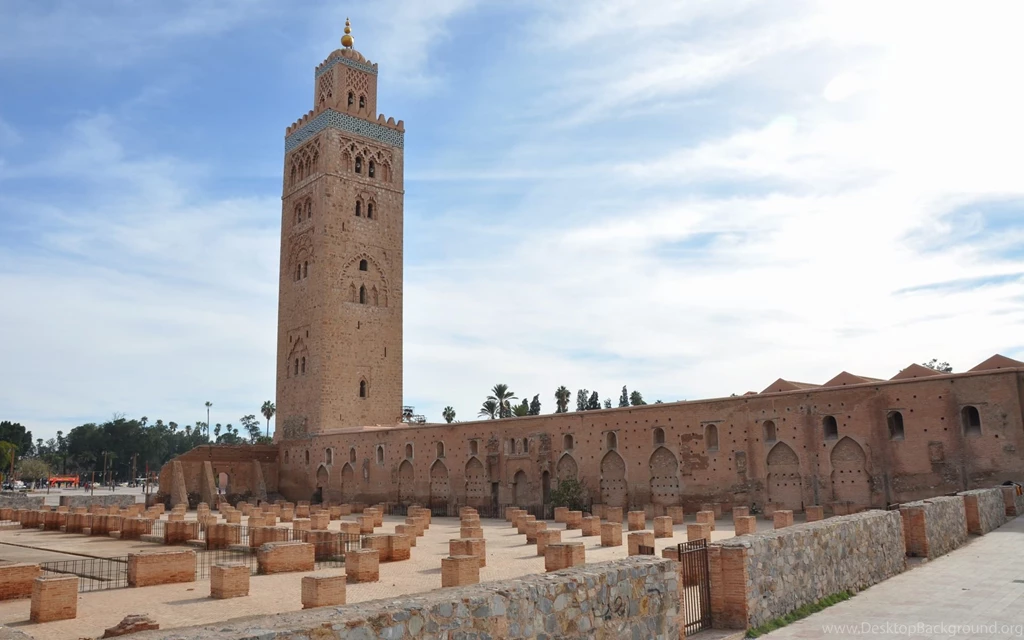 Mosquée Koutoubia Morocco Wallpapers HD Free Download