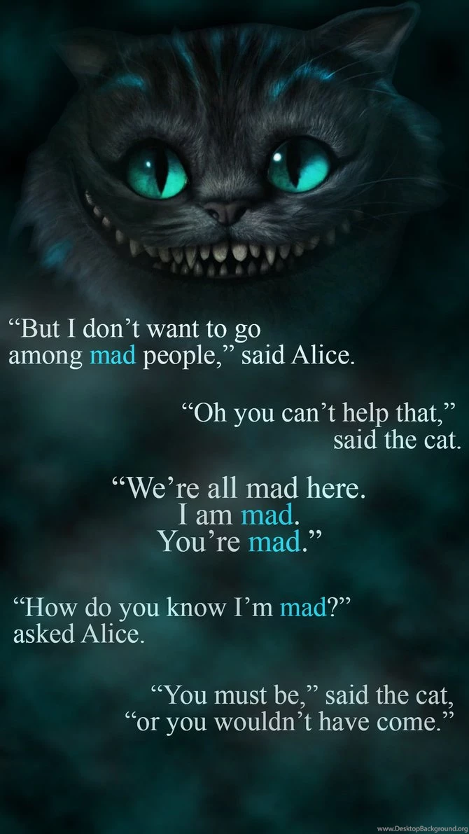 By The Cheshire Cat Quotes. QuotesGram