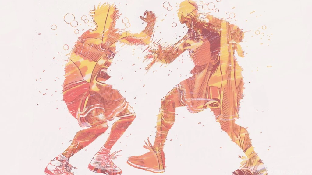 Slam Dunk ''Sakuragi E Rukawa'' (Wallpapers 01) By Dr Erich On ...
