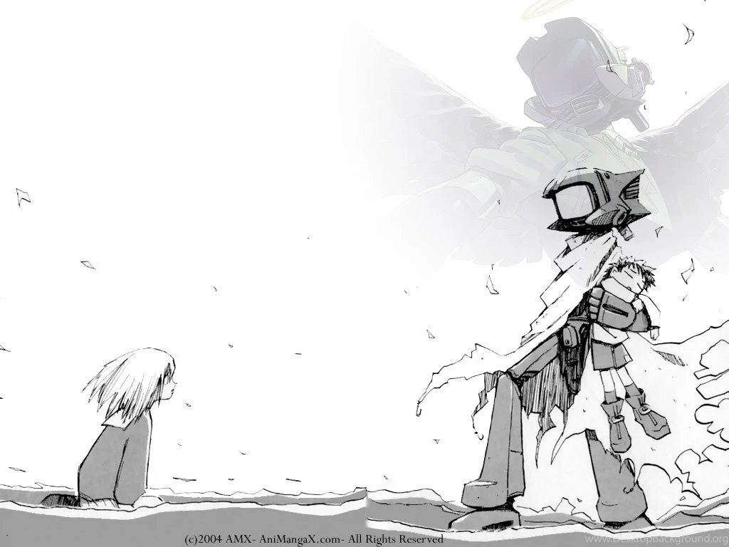 Wallpapers Fooly Cooly Free Amxv Flcl 1024x768