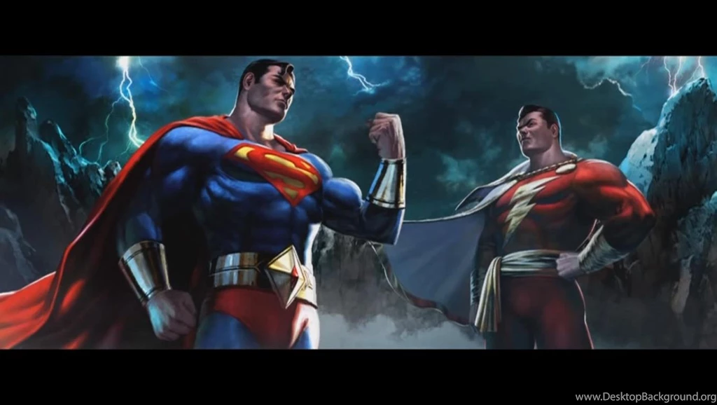 Superman Shazam Wallpapers : DCcomics