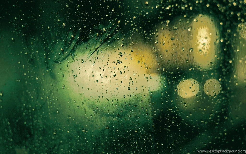 Green Rainy Day HD Abstract Wallpapers