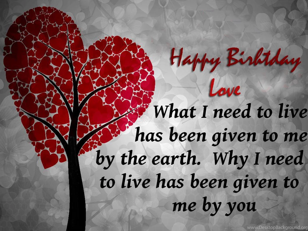 Romantic Birthday Wishes Wallpapers ~ Toptenpack.com
