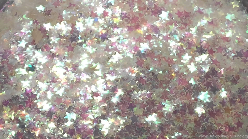 Envy Glitter Stars ~ S 14 ~ Iridescent Clear   YouTube