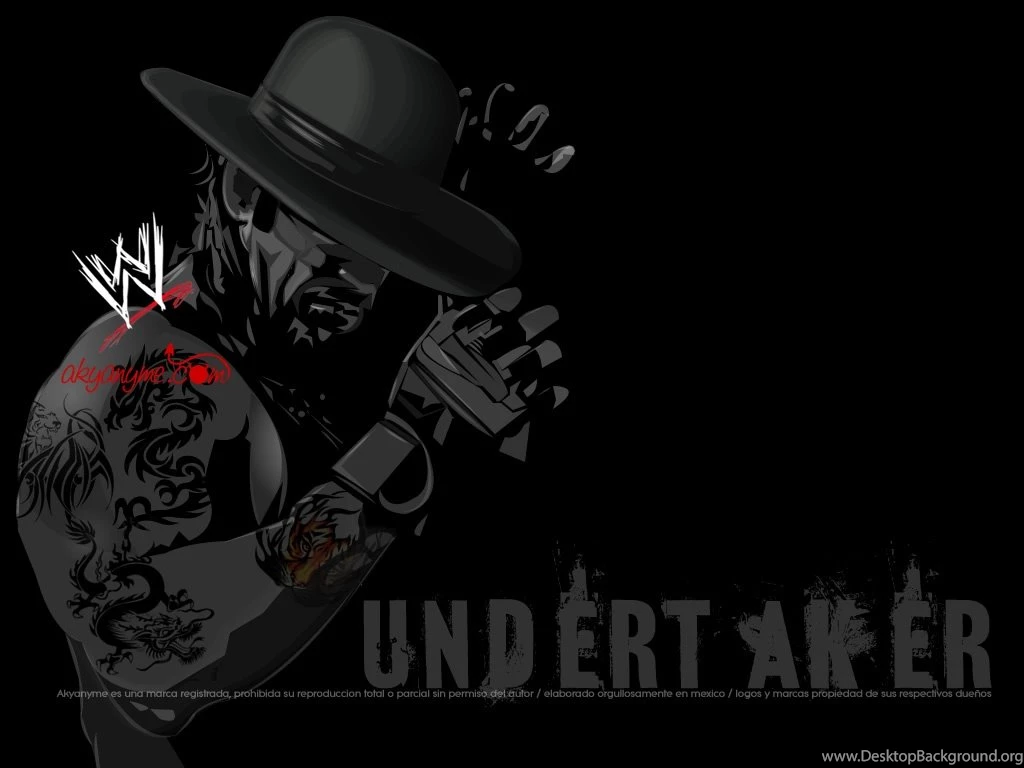 Wallpapers Vector The Undertaker Wwe 1024x768