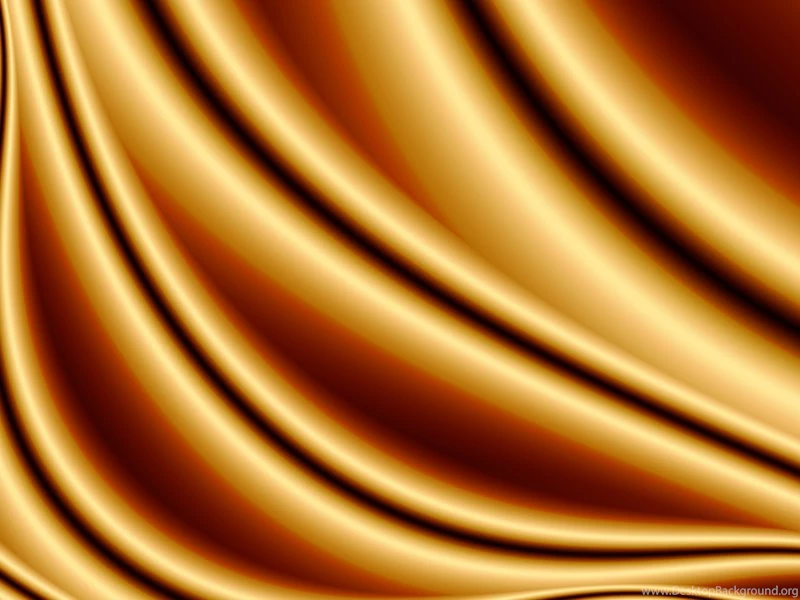 Fractal Art By Vicky, Orange Silk