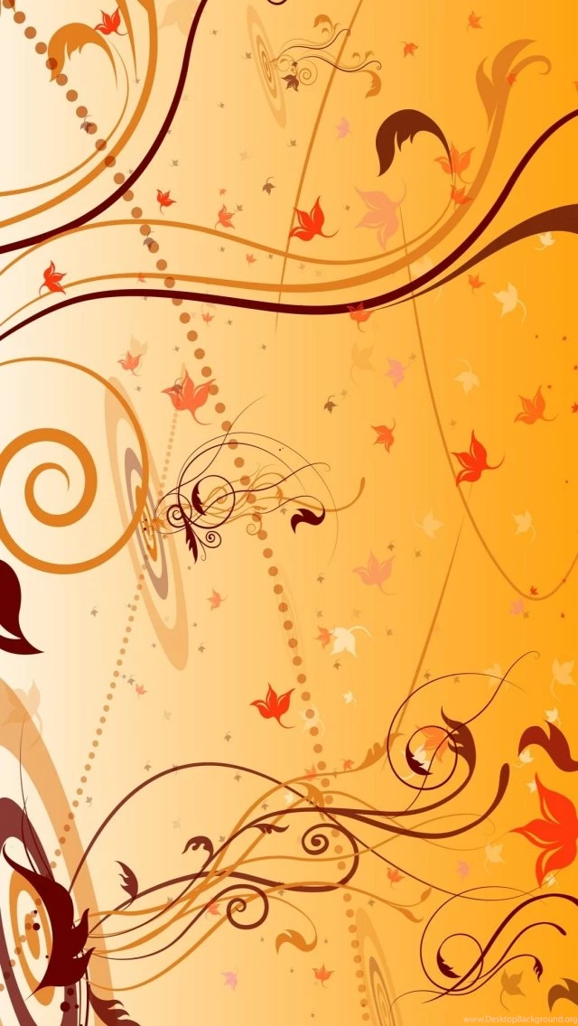 iPhone 5 Wallpapers Floral Pattern 02