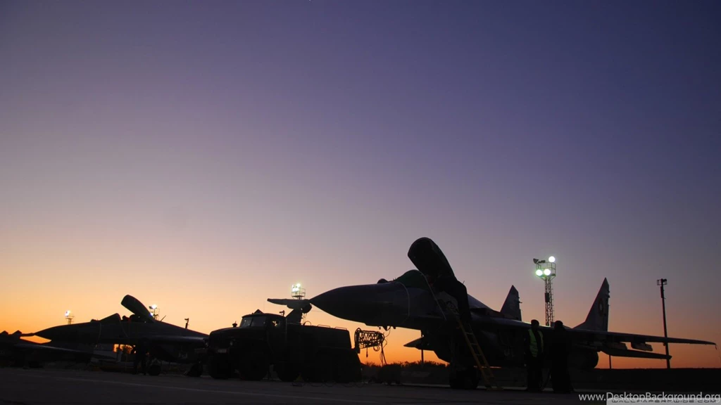 MIG 29 At Sunset HD Desktop Wallpapers : High Definition ...