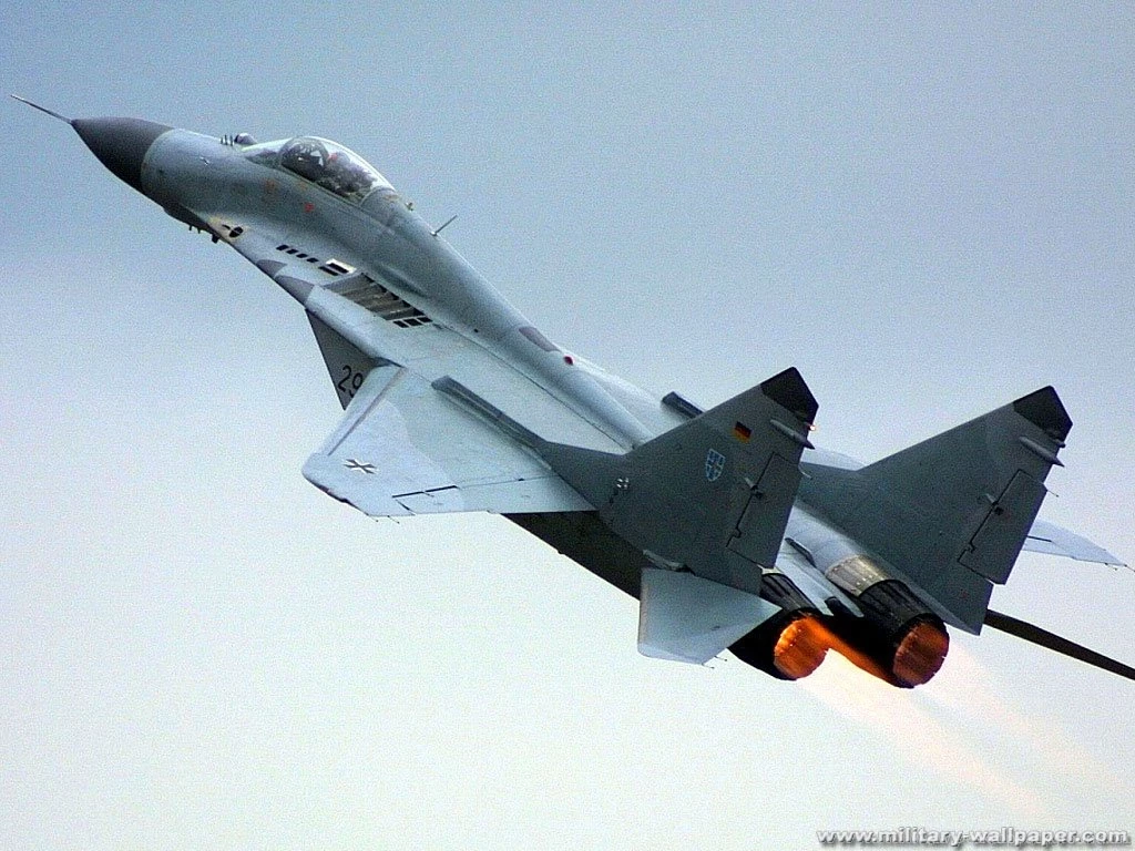 Free Wallpapers: Mikoyan MiG 29 Wallpapers