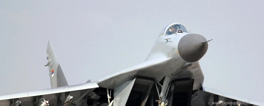 Download Wallpapers 2560x1024 Takeoff, Fighter, Mig 29, Aircraft ...