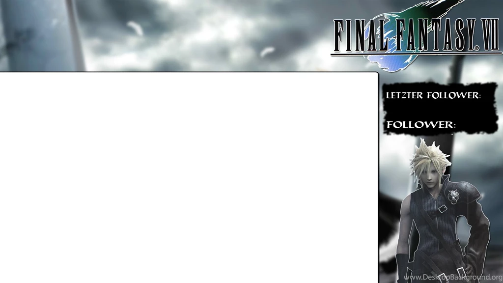 Final Fantasy 7 [Stream Background] By Tiduzh On DeviantArt