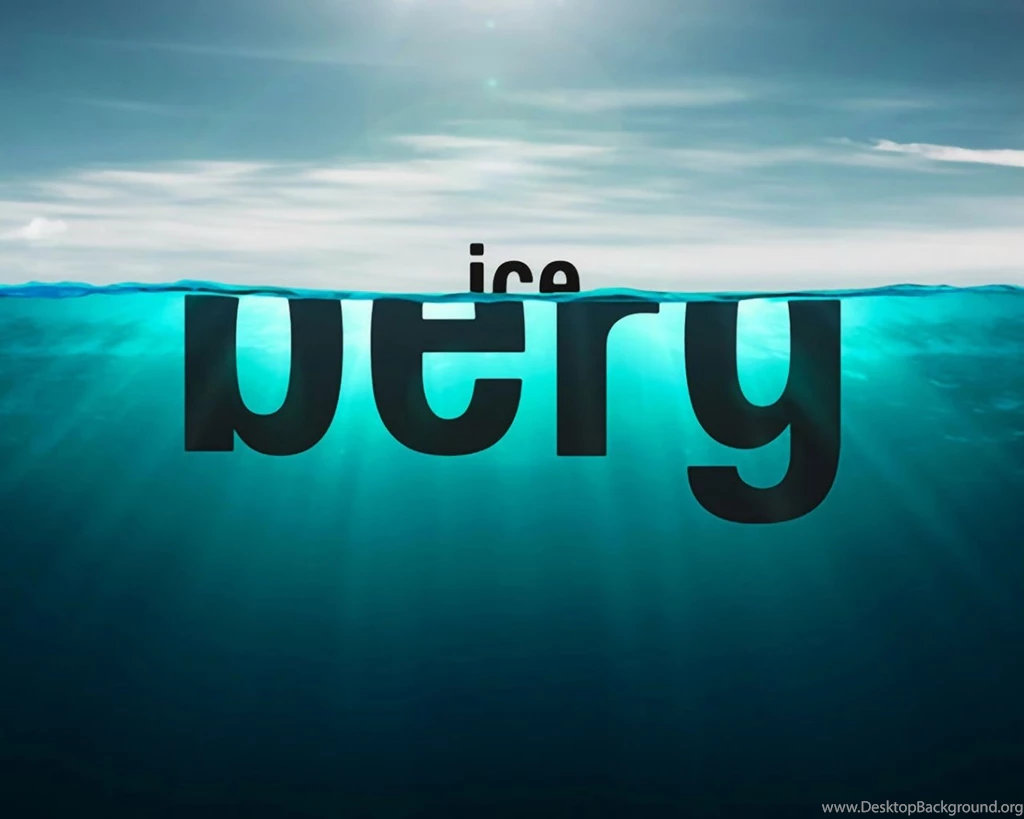1280x1024 Iceberg Typography Desktop PC And Mac Wallpapers