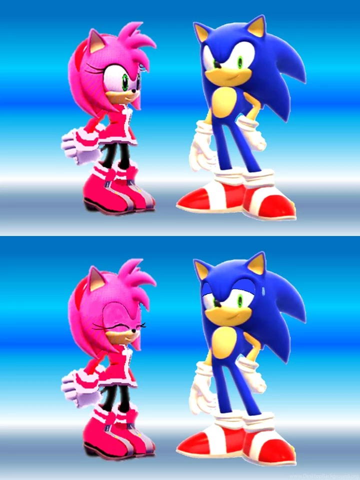 Sonic And Amy Winter Wallpaper3 By 9029561 On DeviantArt