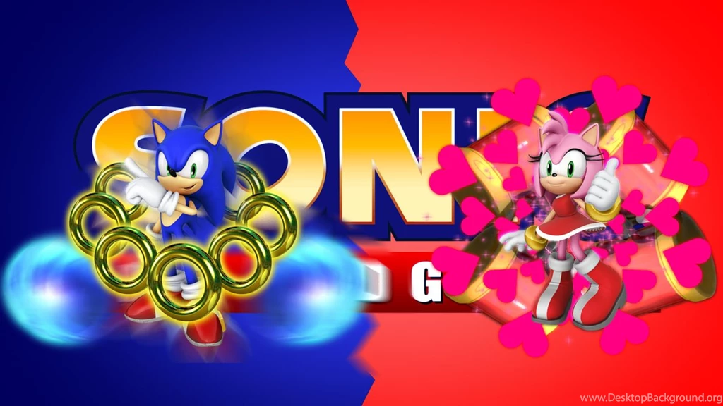 Sonic And Amy Rose By FARetis On DeviantArt