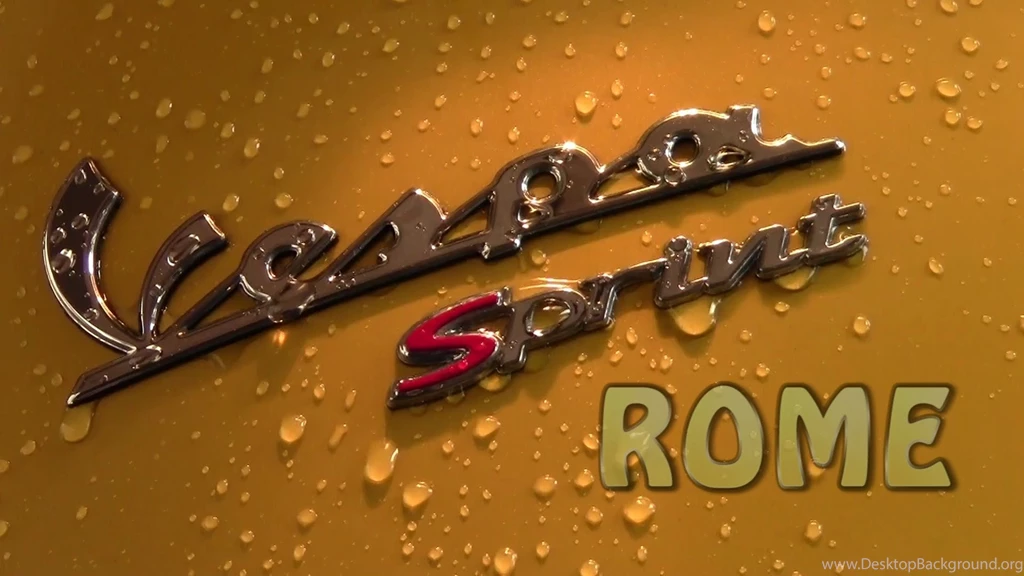 Vespa Sprint In Rome YouTube