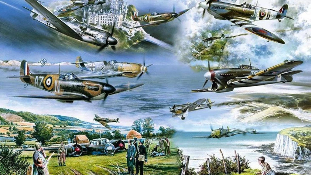 THEIR FINEST HOUR WALLPAPER   (