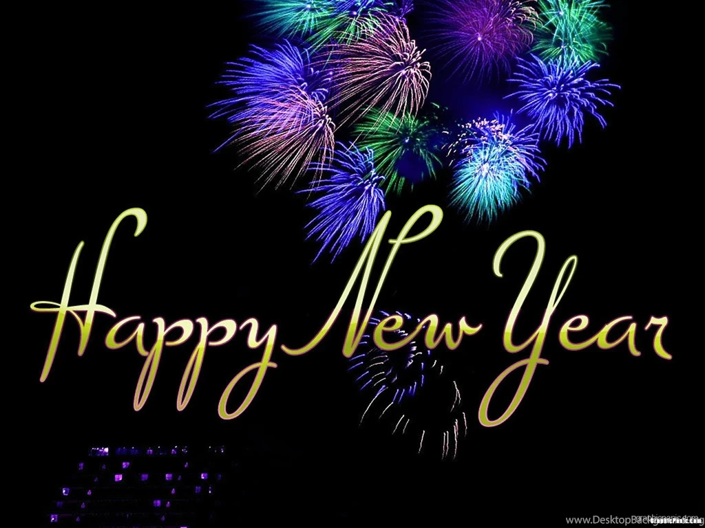 Happy New Year Backgrounds – PowerPoint Backgrounds & Templates