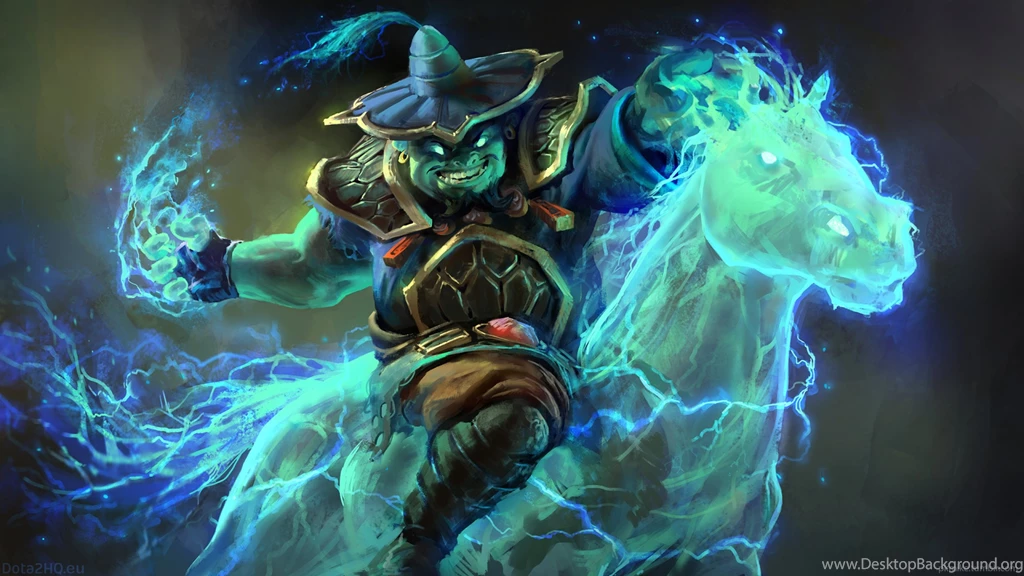 Download Wallpapers 2560x1440 Spirit, Storm, Custom Set, Dota 2 Mac ...