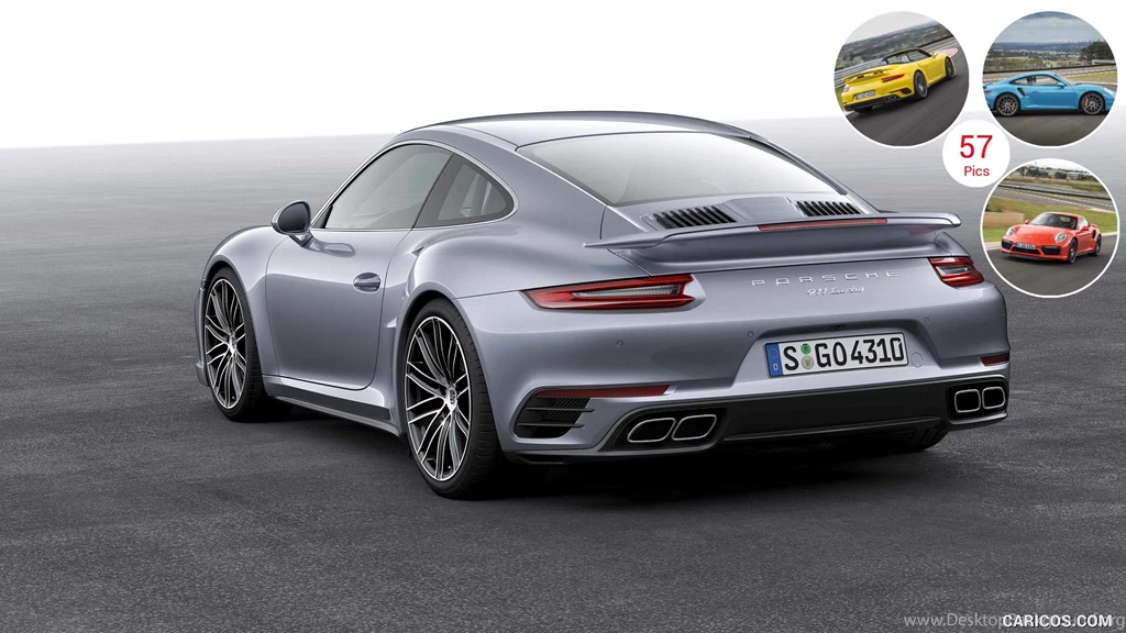 2016 Porsche 911 Turbo Rear