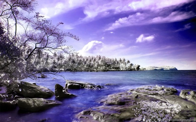 Nature Winter Season Coast Seas Rivers 1680x1050 Wallpapers ...