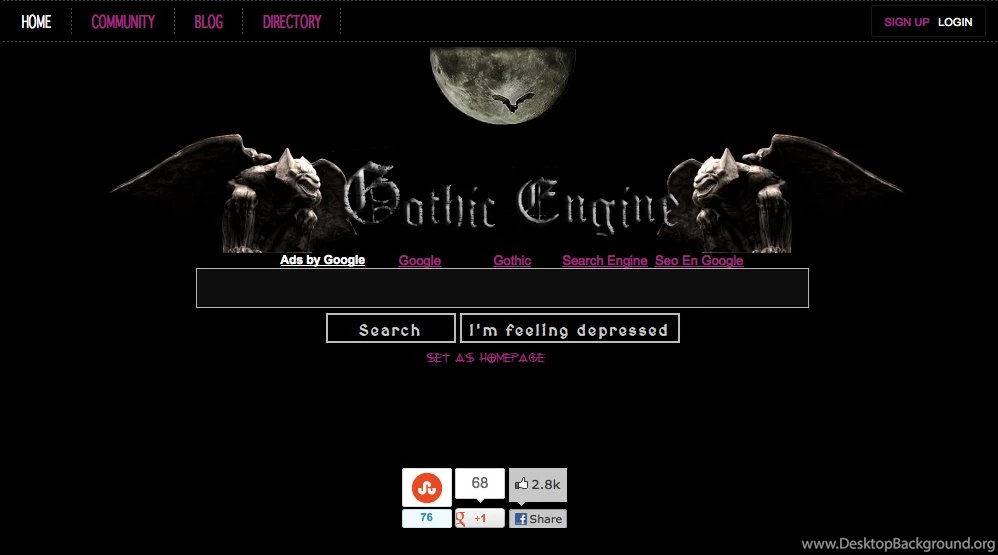 Google Gothic: So, So, So Dark