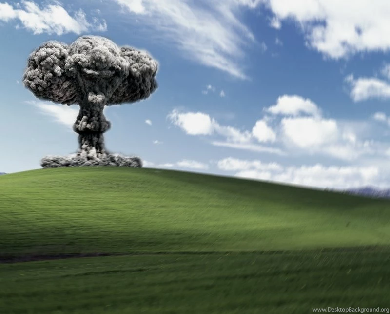 Bliss,bombs Bombs Bliss Clown Windows Xp Mushrooms Microsoft ...