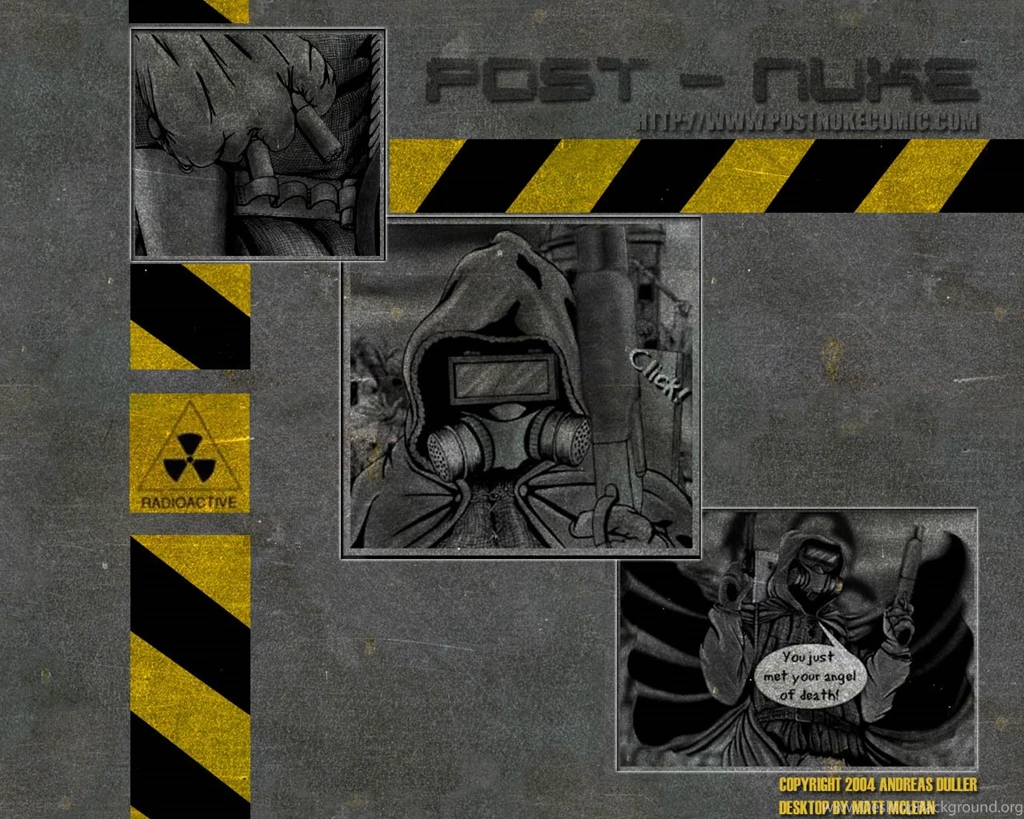 Post Nuke Comic. Post Apocalypse Online Graphic Novel