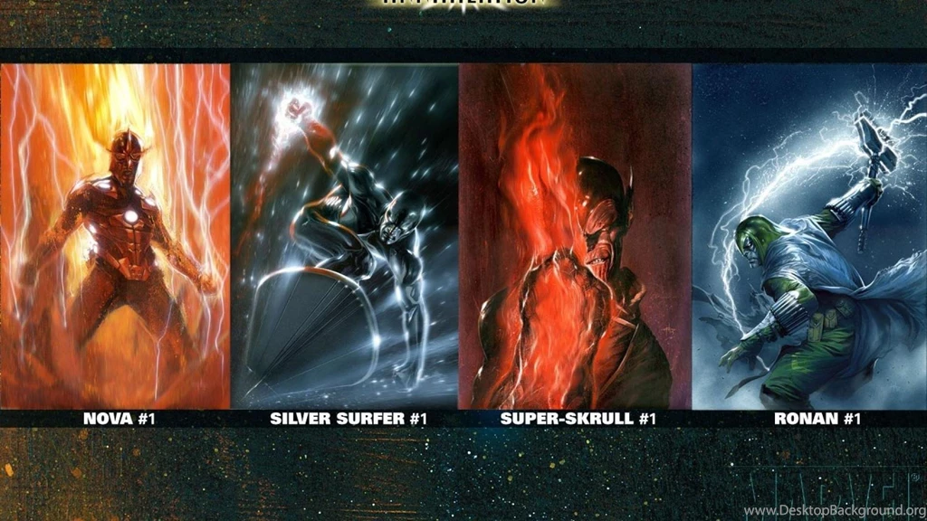 Nova (richard Rider) Silver Surfer Super Skrull Wallpapers