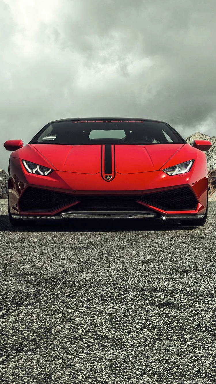 Red Sports Car Theme iPhone 6 Wallpapers