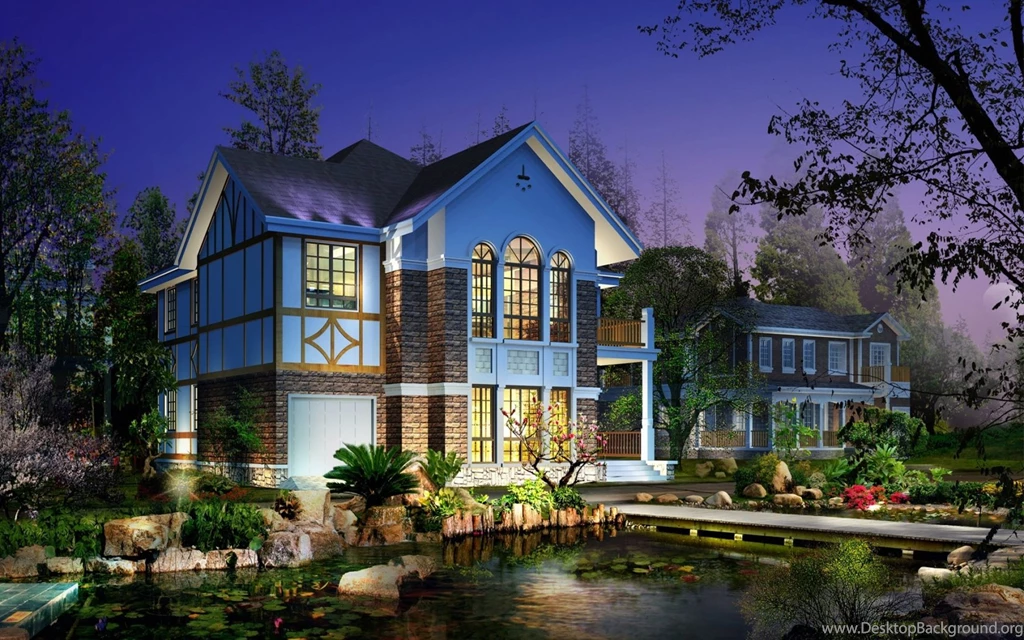 Wallpaper, Gallery, Beautiful, Garden, House, Content   720255 ...