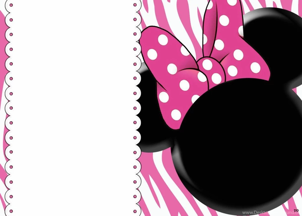 Minnie Mouse 1st Birthday Png Desktop Background