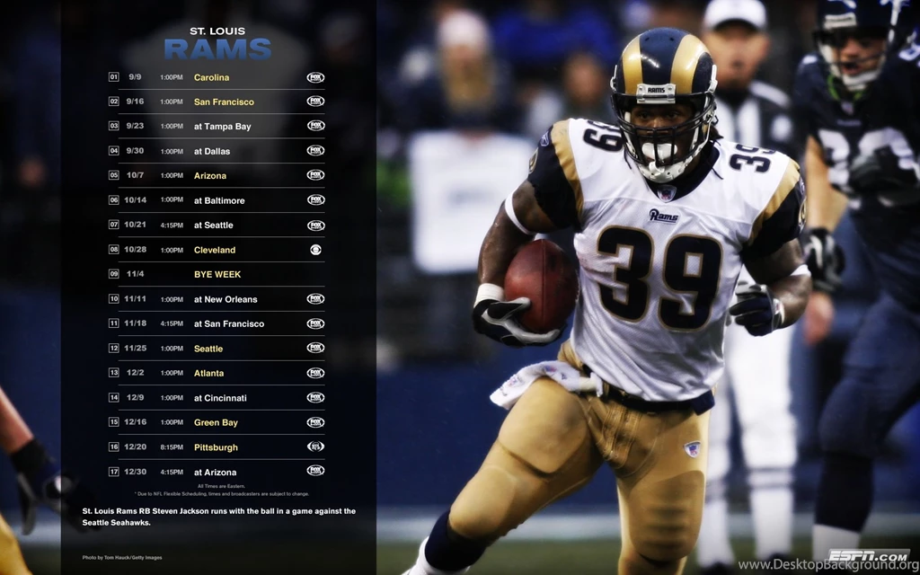 Steven Jackson Rams Wallpapers