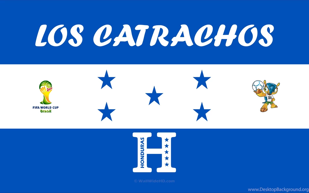Los Catrachos 2014 Honduras Football Crest Logo World Cup Wallpapers