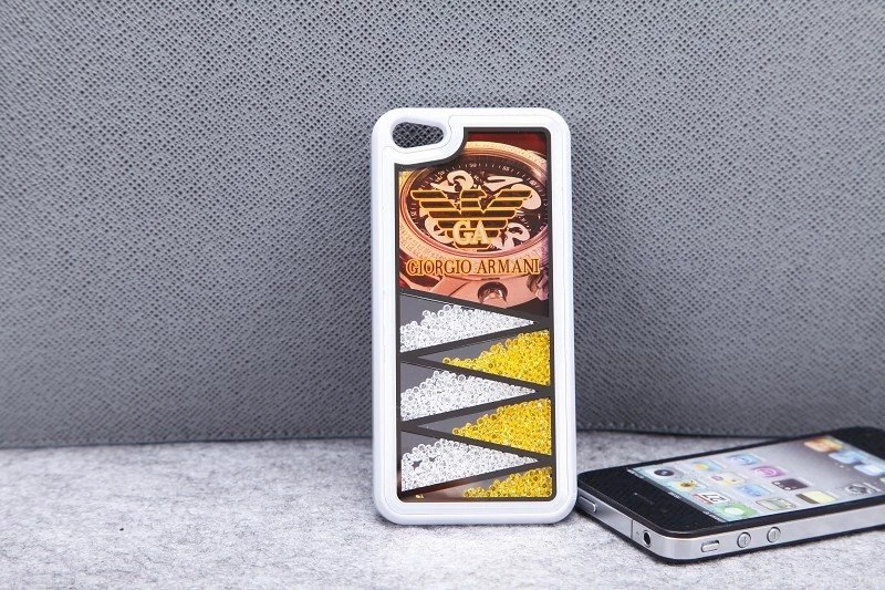 Giorgio Armani Swarovski Crystal Inside iPhone 5/5S Case Cover ...