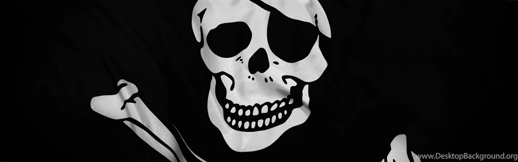 Flags Pirates Skull And Crossbones Skulls Wallpapers   (