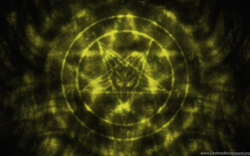 Gothic Computer Wallpapers Gothic Yellow Star