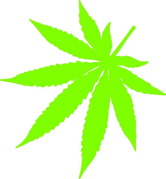 Left Corner Pot Leaf Clip Art At Clker.com Vector Clip Art ...