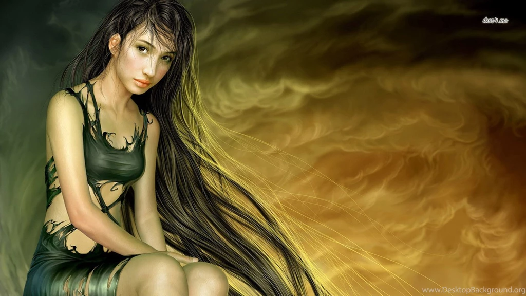 Wallpapers Demon Girl Fantasy 1366x768
