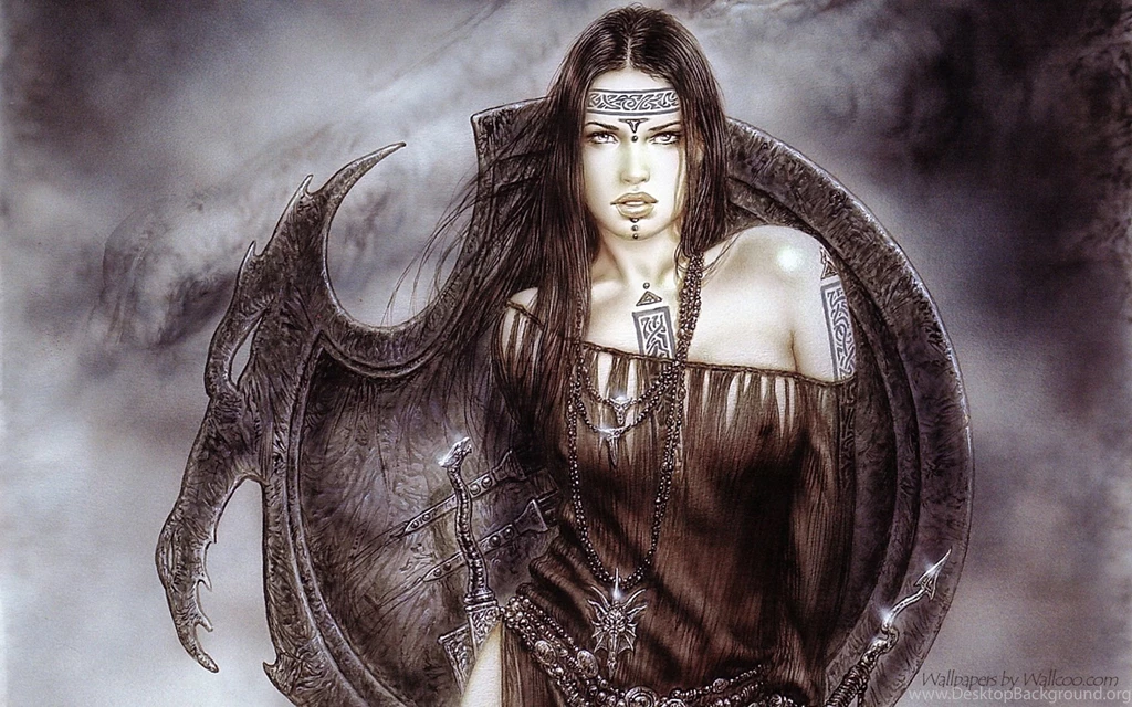 Demon GIrl Luis Royo Wallpapers (36133597) Fanpop