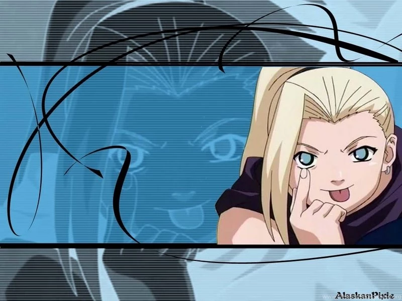 Ino Pulling Eye Insult Wallpapers