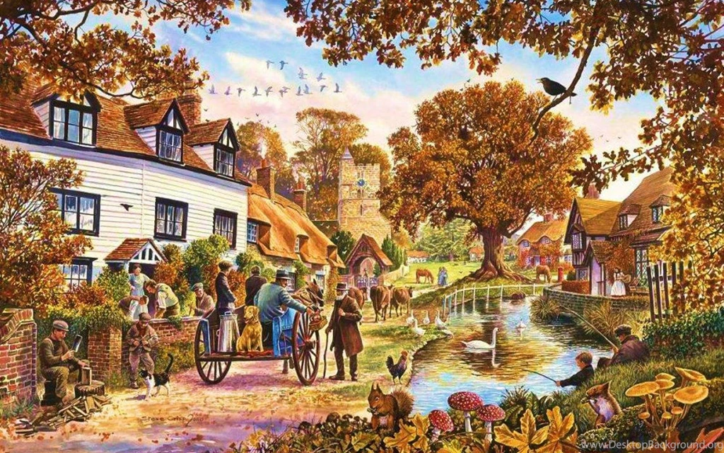 COUNTRY LIFE WALLPAPER   (