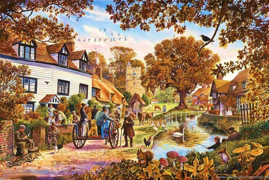 COUNTRY LIFE WALLPAPER   (