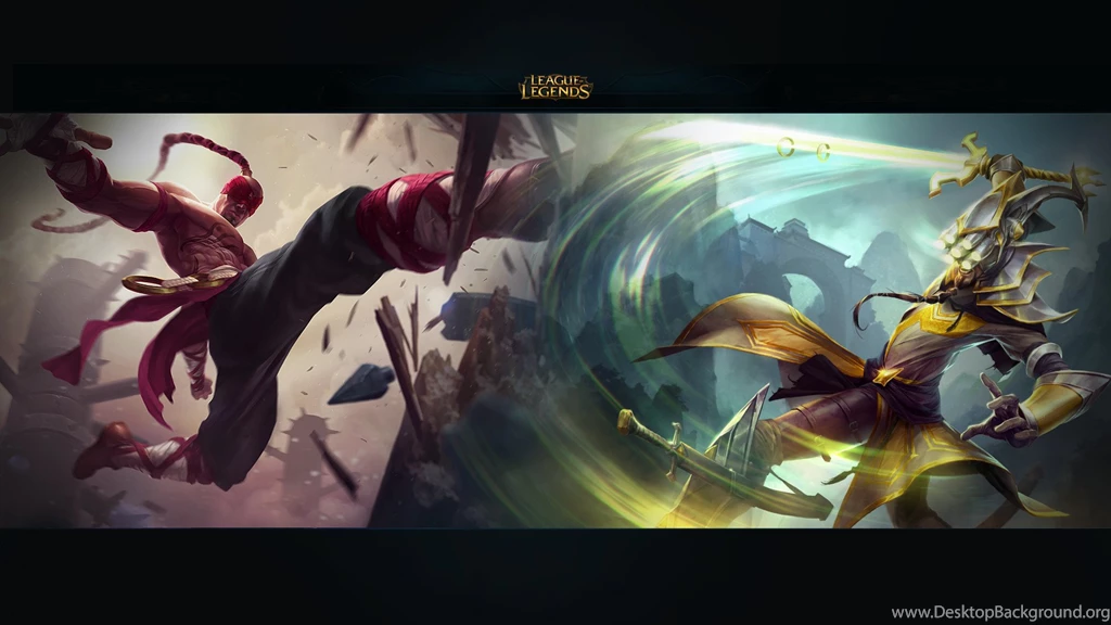 Lee Sin Vs Master Yi HD Wallpapers