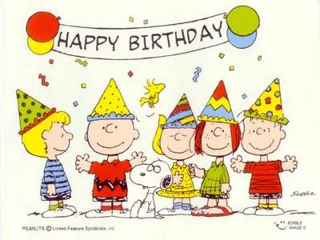Wallpapers Happy Birthday Peanuts Gang The Free Source 1024x768 ...